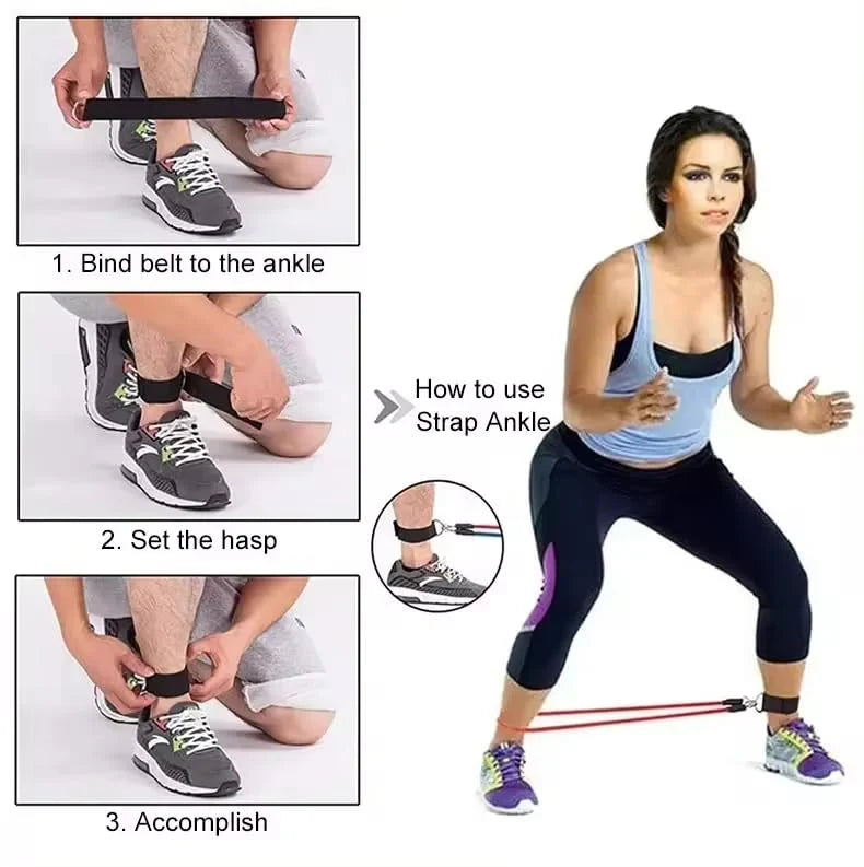 Resistance Bands Set for Heavy Workout (premium product for premium people)