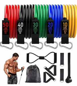 Resistance Bands Set for Heavy Workout (premium product for premium people)