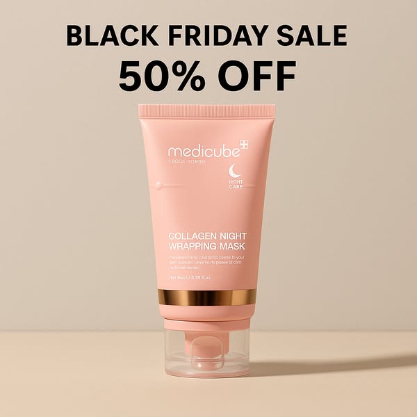 Medicube collagen night mask wrapping peel off 2.53oz (75 ml)