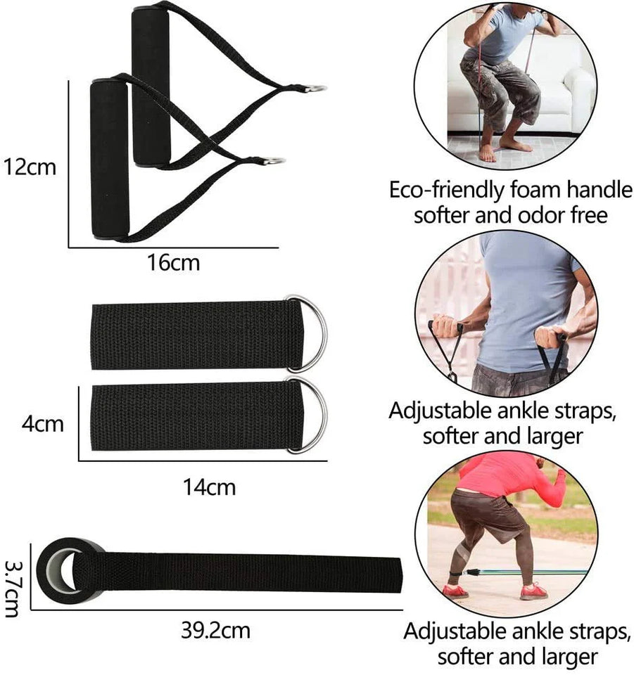 Resistance Bands Set for Heavy Workout (premium product for premium people)